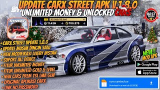 UPDATE!! CARX STREET APK V.1.8.1 GAMEPLAY - Download Carx Street V.1.8.1 Android & Ios Terbaru 2025