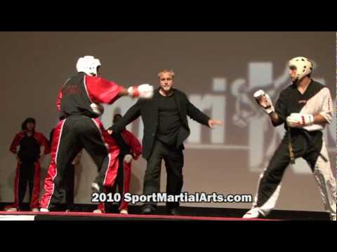 Cass Sigmon v Kodaq Wray - World Team Sparring - 2010 Amerikick Internationals Finals