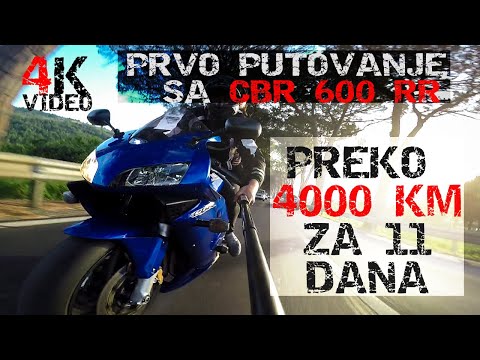 IB MOTO | CBR-om na put od 4000km? Može! | 4K Video