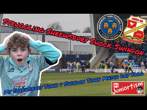 Struggling Shrewsbury Shock Swindon | My Shrewsbury Town v Swindon Town Match Day Vlog