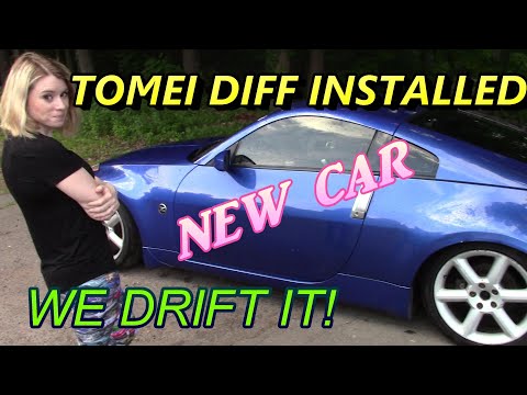 350Z TOMEI DIFF INSTALL + DRIFT TESTED