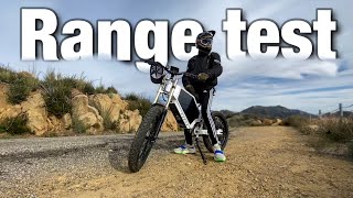 Enduro Ebike range test.( must watch before you buy!.