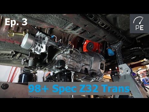 Installing & Test Drive of NEW 98+ Spec Transmission | 300ZX TWIN TURBO