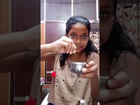 How to make a face serum at home with natural products😍