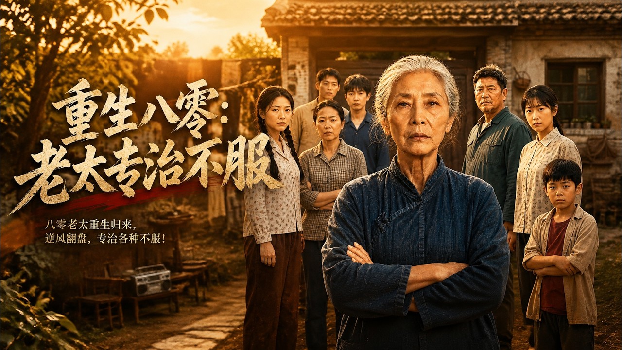 📺短剧上新🎉重生甩掉啃老包袱！老太霸气分家，全家傻眼太爽了！《重生八零，老太专治不服》#重生 #复仇 #爽文 #年代