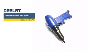 Air Rivet Nut Setter - M10, 450 RPM SKU #D1151470