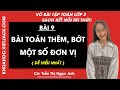 Vở bài tập Toán Lớp 2 Bài 9: Bài toán về thêm, bớt một số đơn vị