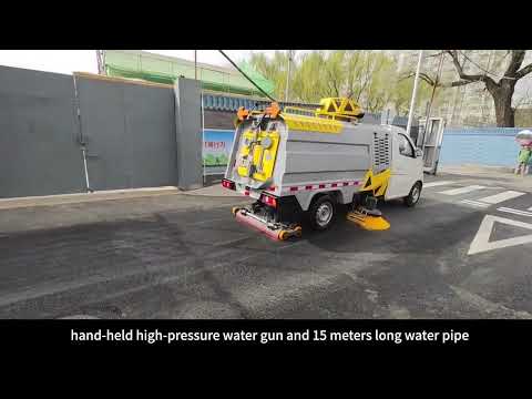 New energy road electric sweeper