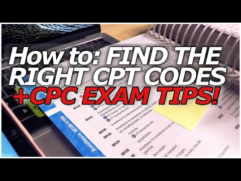 LOOK UP 2021 CPT CODES | CPC EXAM TIPS FOR MEDICAL CODING!! ✅