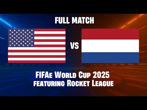 [NO COMMENTARY] USA vs Netherlands | Quarterfinal | FIFAe World Cup 2025 featuring Rocket League