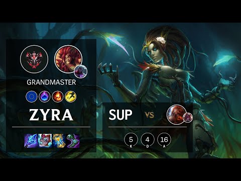 Zyra Support vs Gragas - EUW Grandmaster Patch 11.4