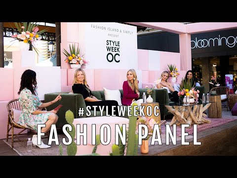 StyleWeekOC 2018 At Fashion Island: Women's Fashion Panel