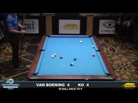 2014 CSI 10 Ball Invitational: Ko vs Van Boening (9)