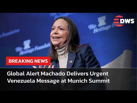 FULL INTERVIEW: Maria Corina Machado Addresses Munich Security Conference on Venezuela Crisis | AC14