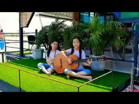 I wish you love-Rachael Yamagata cover by Ranya 10years old and Bella 6years old Guitar ❤️