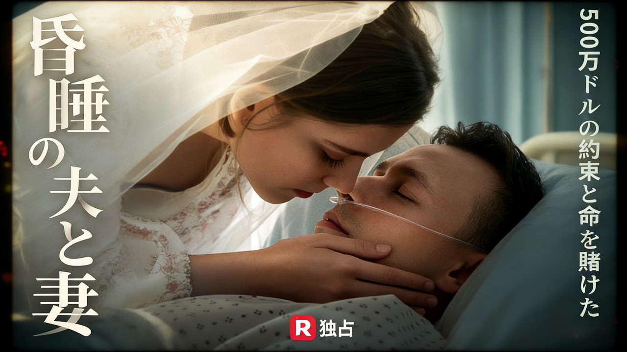 [日本語字幕] ❤️‍🩹眠れる億万長者と運命の花嫁 | 500万ドルの約束と命を賭けた愛 | ReelShort