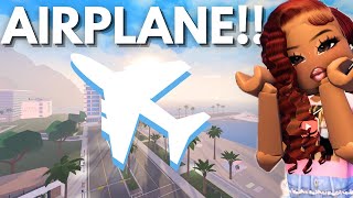 *NEW* AIRPLANE FOUND IN BERRY AVENUE RP!! | AIRPORT UPDATE ✈️ (raw & uncut)