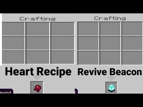 How To Craft Heart And revive Beacon In Fire Lifesteal SMP Minecraft India