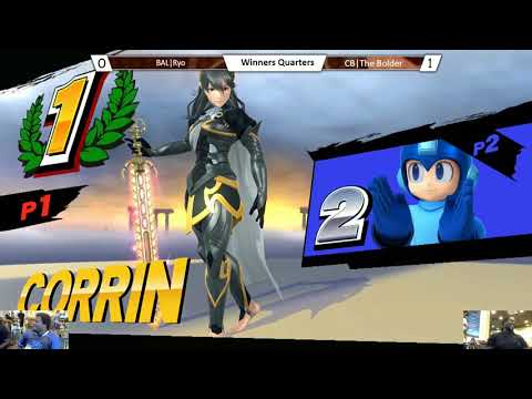 CB18 Singles  - BAL|Ryo (Corrin) Vs. CB|The Bolder (Mega Man) SSB4 Winners Quarterfinals