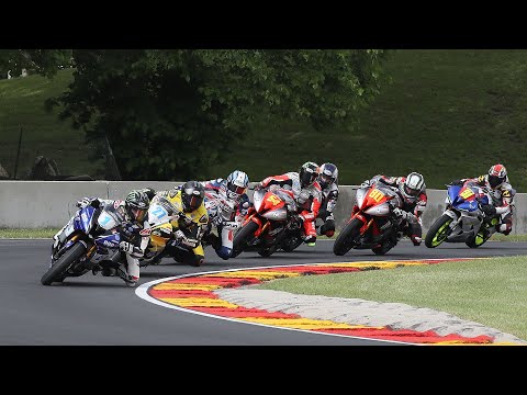 Supersport Race 1 of Honda Superbike Showdown at Road America 2016