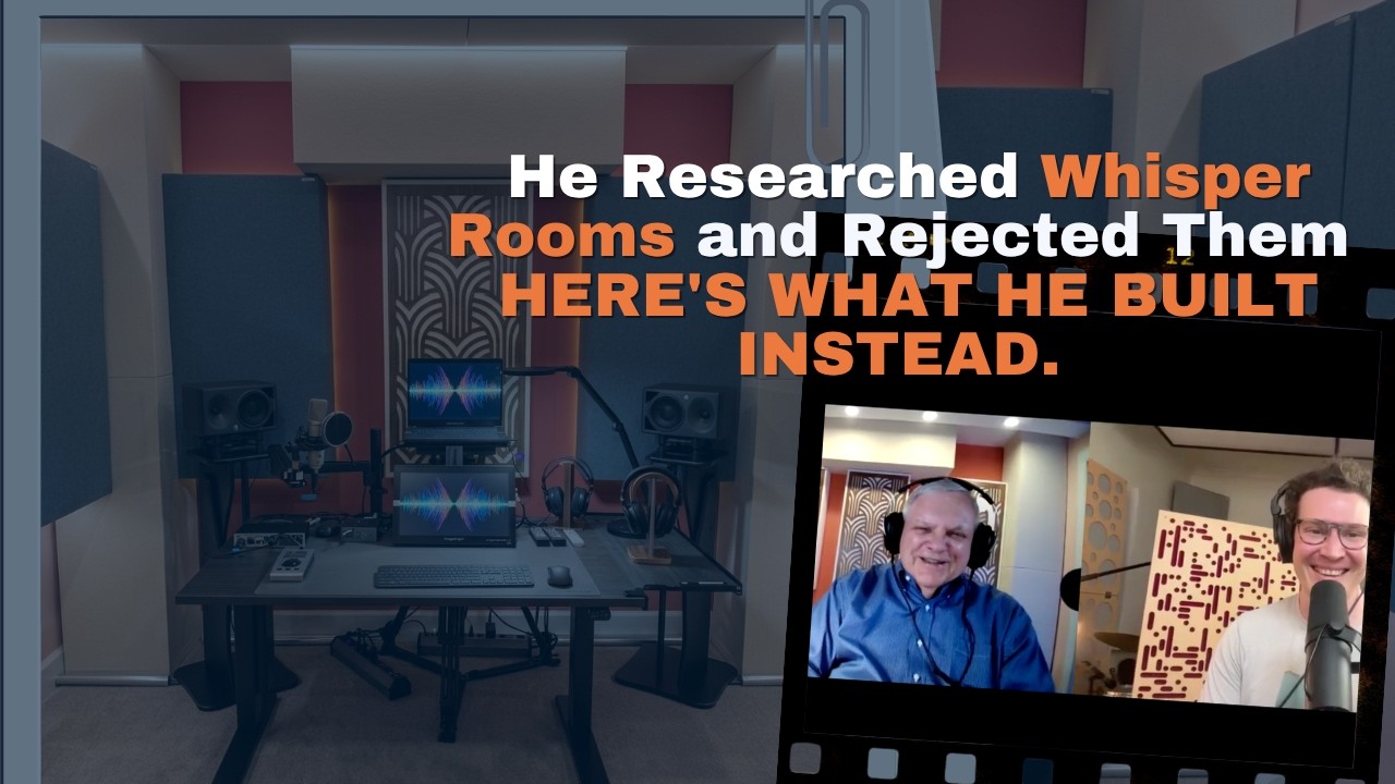 He Researched Whisper Rooms and Rejected Them. Here's What He Built Instead.