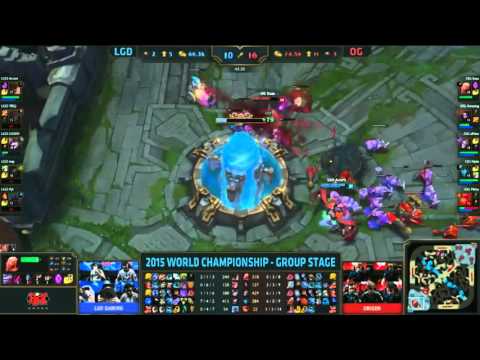 Insane Backdoor LGD Gaming vs Origen   League of Legends World Championship