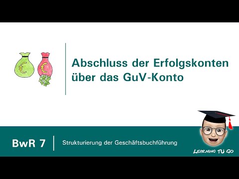 BwR 7 | Abschluss der Erfolgskonten über das Gewinn- und Verlustkonto