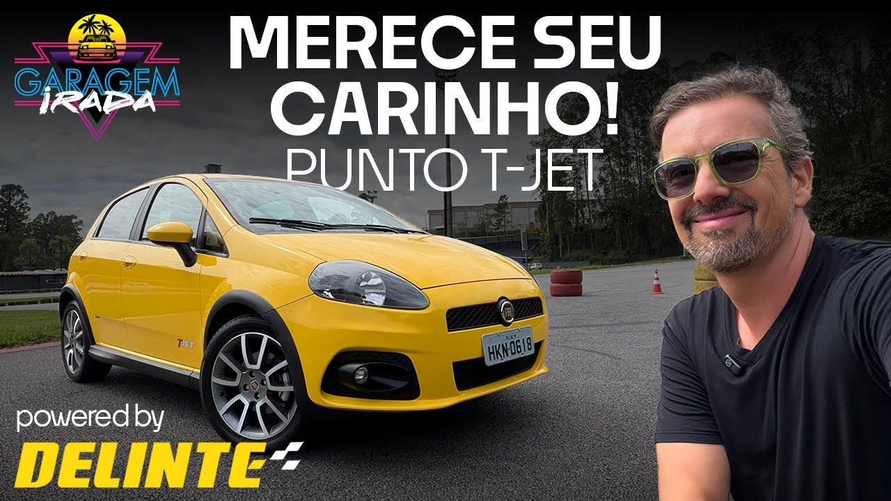 INJUSTIÇADO! Fiat Punto T-Jet é um NEOCLÁSSICO delicioso #GaragemIrada #Delinte