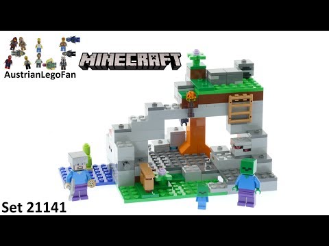 Vidéo LEGO Minecraft 21141 : La grotte du zombie