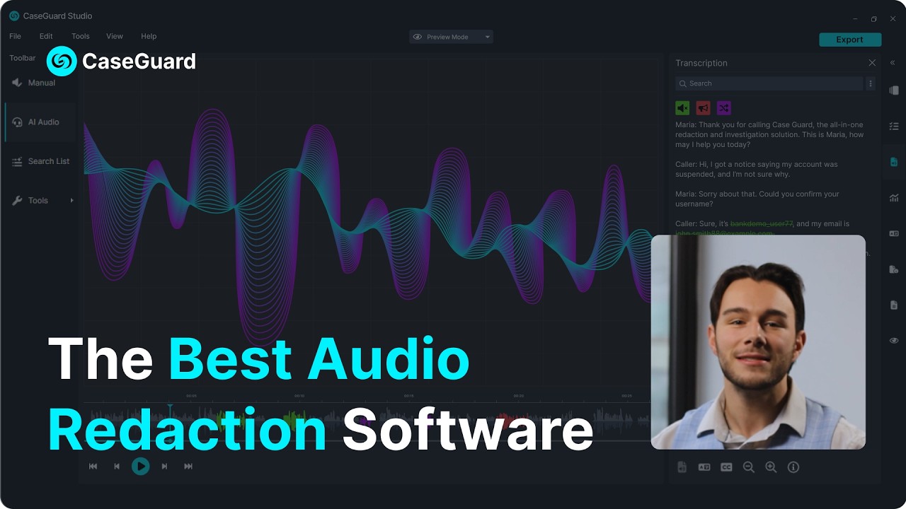 Best Software for Redacted Audio