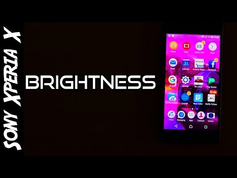 💡Sony Xperia X Tips🔨: Brightness Level & Adaptive Brightness! 📱[4K]