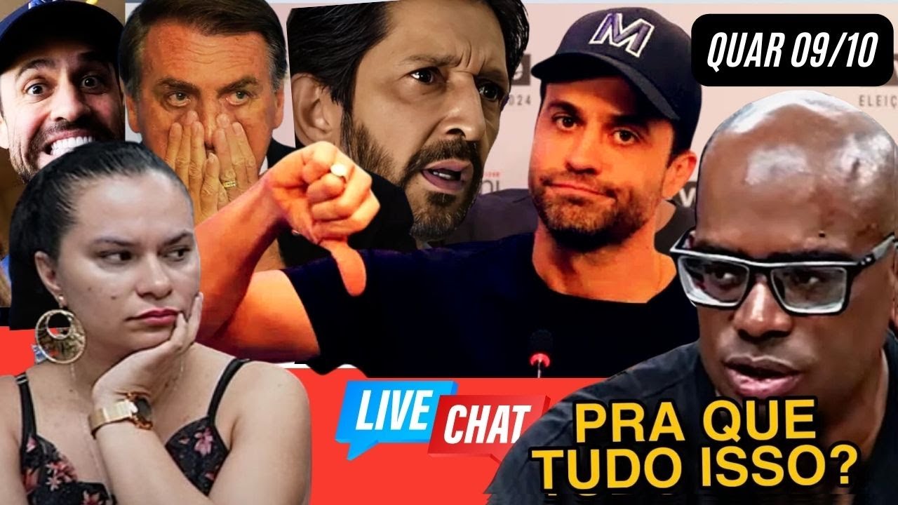 🔥AO VIVO! PABLO MARÇAL AFIRMA QUE NÃO IRÁ APOIAR NUNES E COBRA PEDIDO DE “DESCULPAS” !!