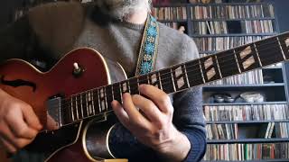 Willow Weep For Me Single Line Solo - Wes Montgomery Guitar Transcription (Smokin At The Half Note)