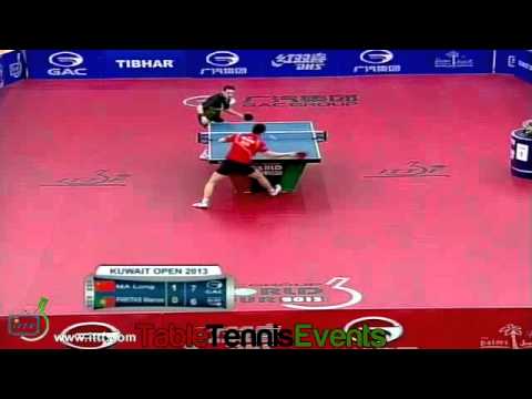 Ma Long Vs Marcos Freitas : 1/8 Final [Kuwait Open 2013]