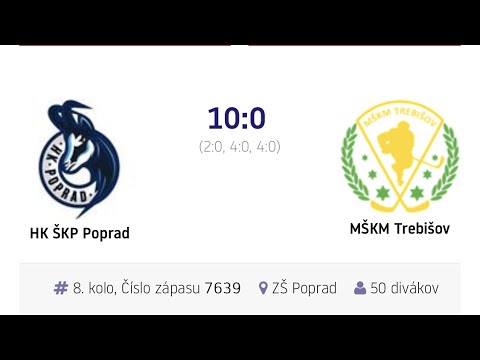 8.kolo HK ŠKP Poprad vs MŠKM Trebišov