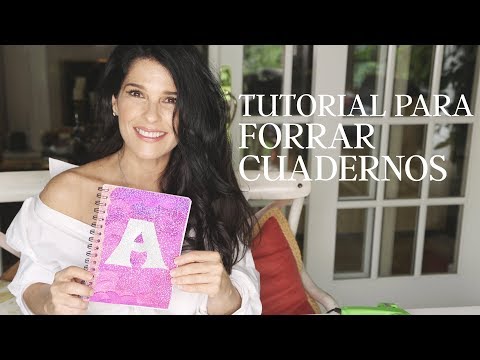 Tutorial para forrar cuadernos| Martha Debayle