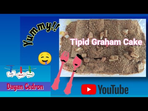 Graham Fruit Cocktail Cake / 4 Ingredients Only/ No Bake Cake / Super Sulit Dessert