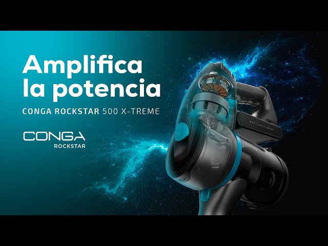 Cecotec Conga Rockstar 500 X-Treme Aspirador Escoba 430W video