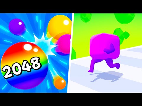 Bump Merge 2048 vs Cubic Number - Max Level Gameplay (Part 1)
