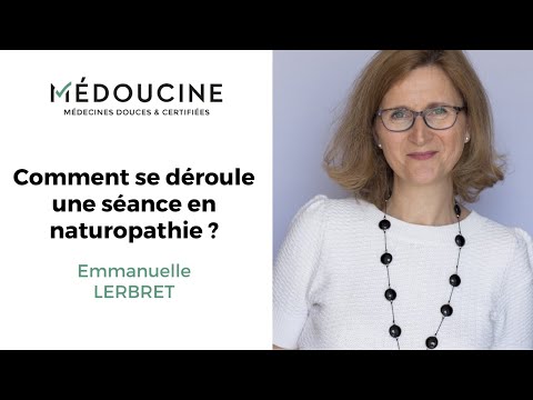 Une séance en naturopathie avec Emmanuelle Lerbret