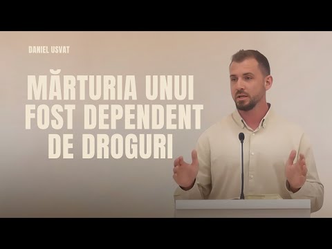 Mărturia unui fost dependent de droguri