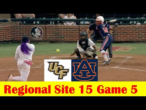 UCF vs Auburn Softball Highlights, 2024 NCAA Regional Site 15 Game 5