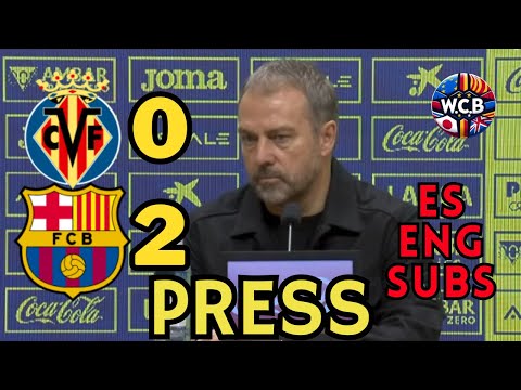 FLICK PRESS VILLAREAL 0 - 2  FC BARCELONA LA LIGA J18 | ES + ENG SUBS