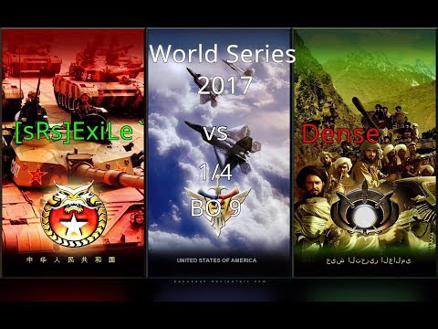 C&C: Generals Zero Hour 1.04. World Series 2017! [sRs]ExiLe` vs Dense 1/4.