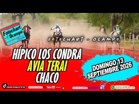 HÍPICO LOS CONDRA -AVIA TERAI . CHACO- Resumen de la Reunión del 13/09/2026