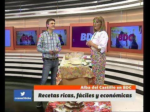 Torta integral de manzana, Alba del Castillo en Bien de Córdoba