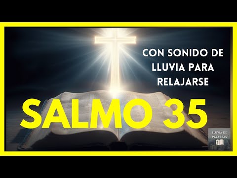 Salmo 35   Plegaria pidiendo ser librado de los enemigos lluvia para relajarse    sonido de lluvia