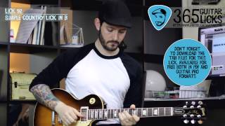 Lick 92/365 - Simple Country Lick in B | 365 Guitar Licks Project