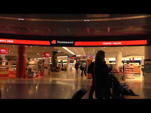 Área franca, aeroporto de Frankfurt, Alemanha