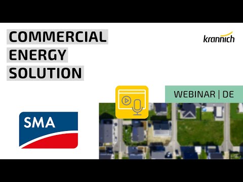 Webinar SMA - Commercial Energy Solution